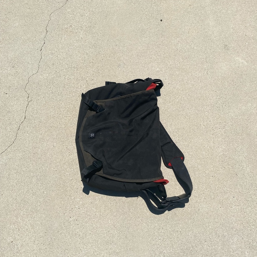 Used Waterproof Crumpler Messenger Bag. Light wear